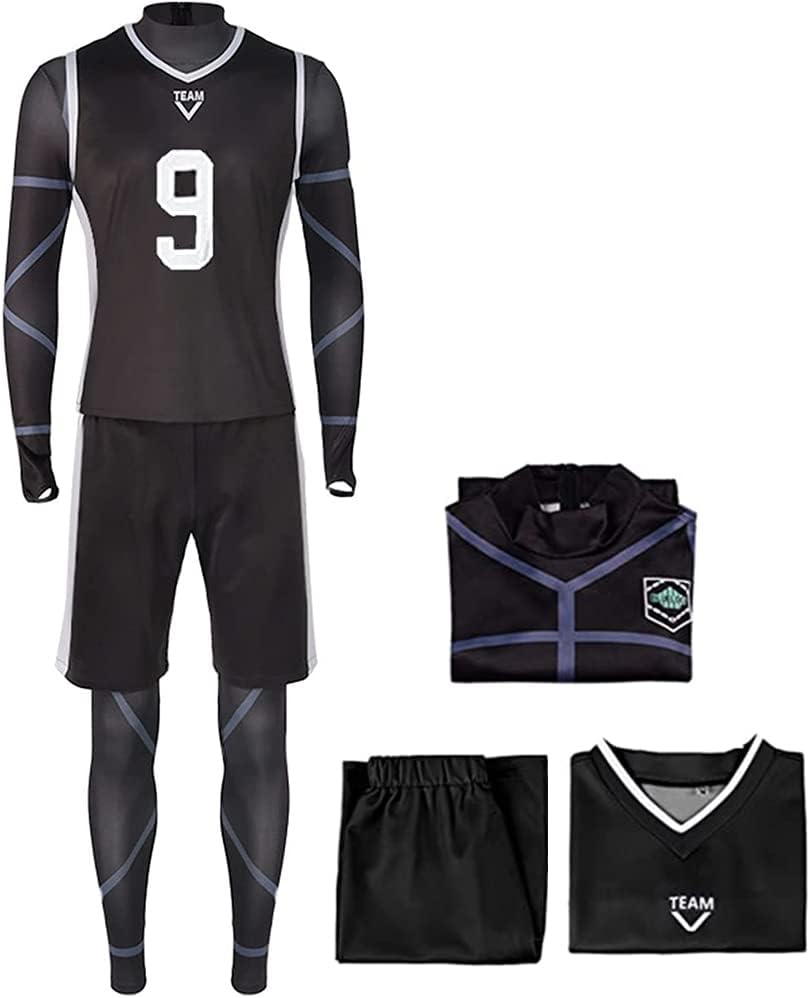 Reo Mikage Cosplay Costume Sportswear Blue Lock Cosplay Outfit Football Uniform Halloween