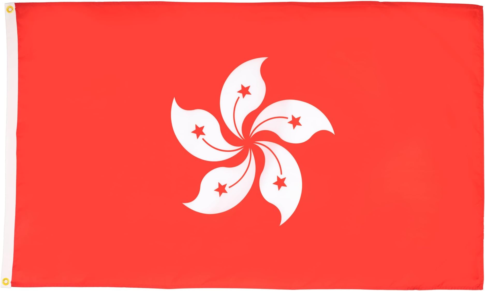 AZ FLAG - Hong Kong Flag - 2x3 Ft - 100D Polyester Hong Konger Banner with Two Metal Grommets - Fade Resistant - Vivid Colors - 2' x 3' Feet - 90x60 Cm