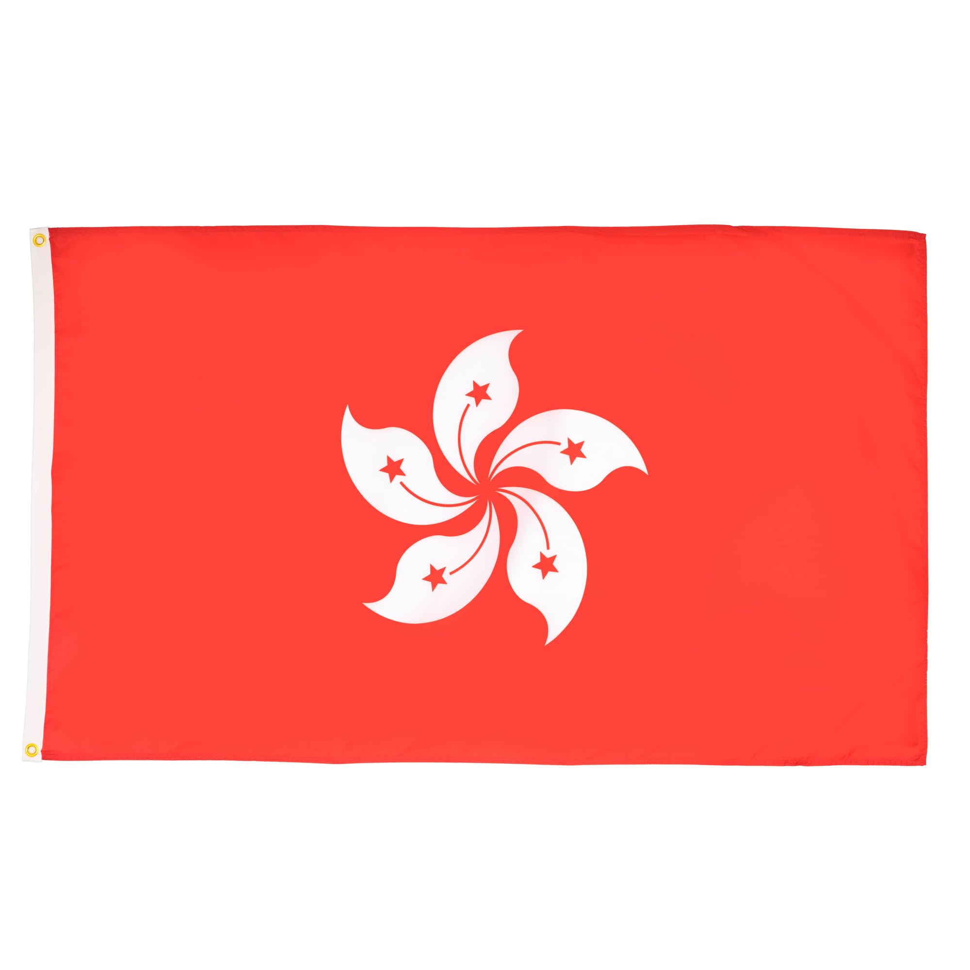AZ FLAG - Hong Kong Flag - 2x3 Ft - 100D Polyester Hong Konger Banner with Two Metal Grommets - Fade Resistant - Vivid Colors - 2' x 3' Feet - 90x60 Cm