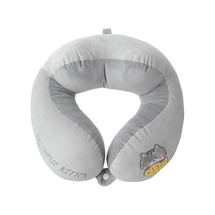 MINISO Travel Pillow,Cute Animal Series Soft Neck Pillow(Cat)