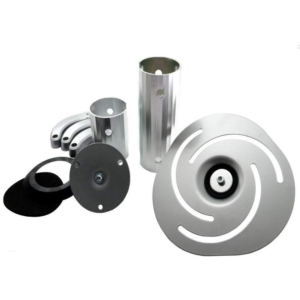 Maclean MC-517 S Argento Supporto Staffa Proiettore Videoproiettore 80-980mm Universale Regolabile da Soffitto fino a 10kg