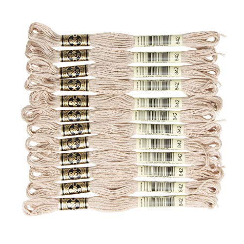 Image of DMC 6-Strand Embroidery Cotton Floss, Very Light Beige Brown