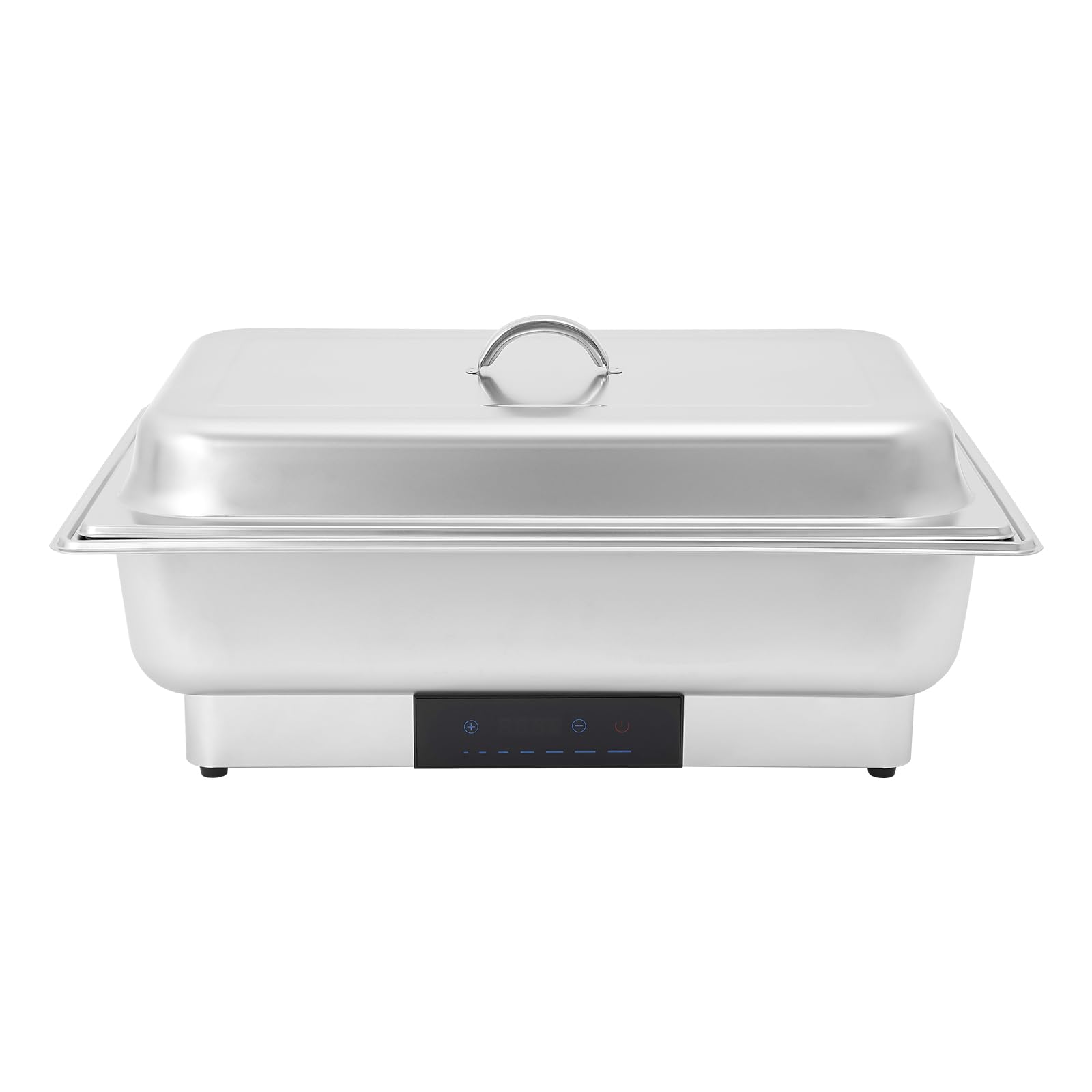 Set da buffet elettrico da 9 l, in acciaio inox, con controllo della temperatura, per buffet, hotel, caffetterie, ristoranti, feste di famiglia, 56 x 36 x 26 cm
