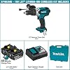 Makita XPH03MB 18V LXT Lithium-Ion Cordless 1/2 Hammer Driver-Drill Kit (4.0Ah)