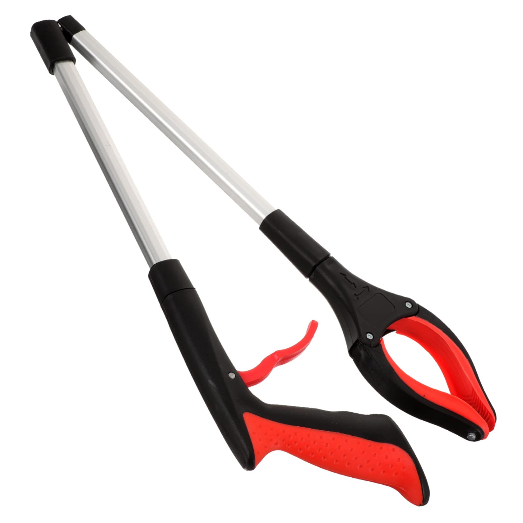 Gogogmee Trash Grabber Tool Heavy Duty Garbage Picker with Quick Clamps Portable and Lightweight Design for Easy Litter Collection Outdoors for Elderly and Home Use