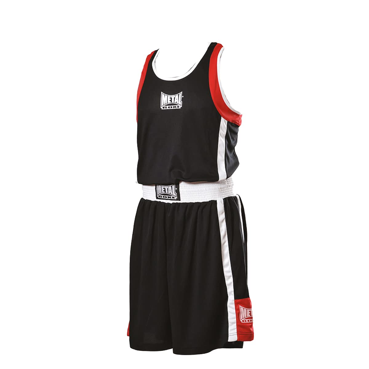 METAL BOXE Ensemble Short + Débardeur Boxe Tenue Homme (lot de 2)