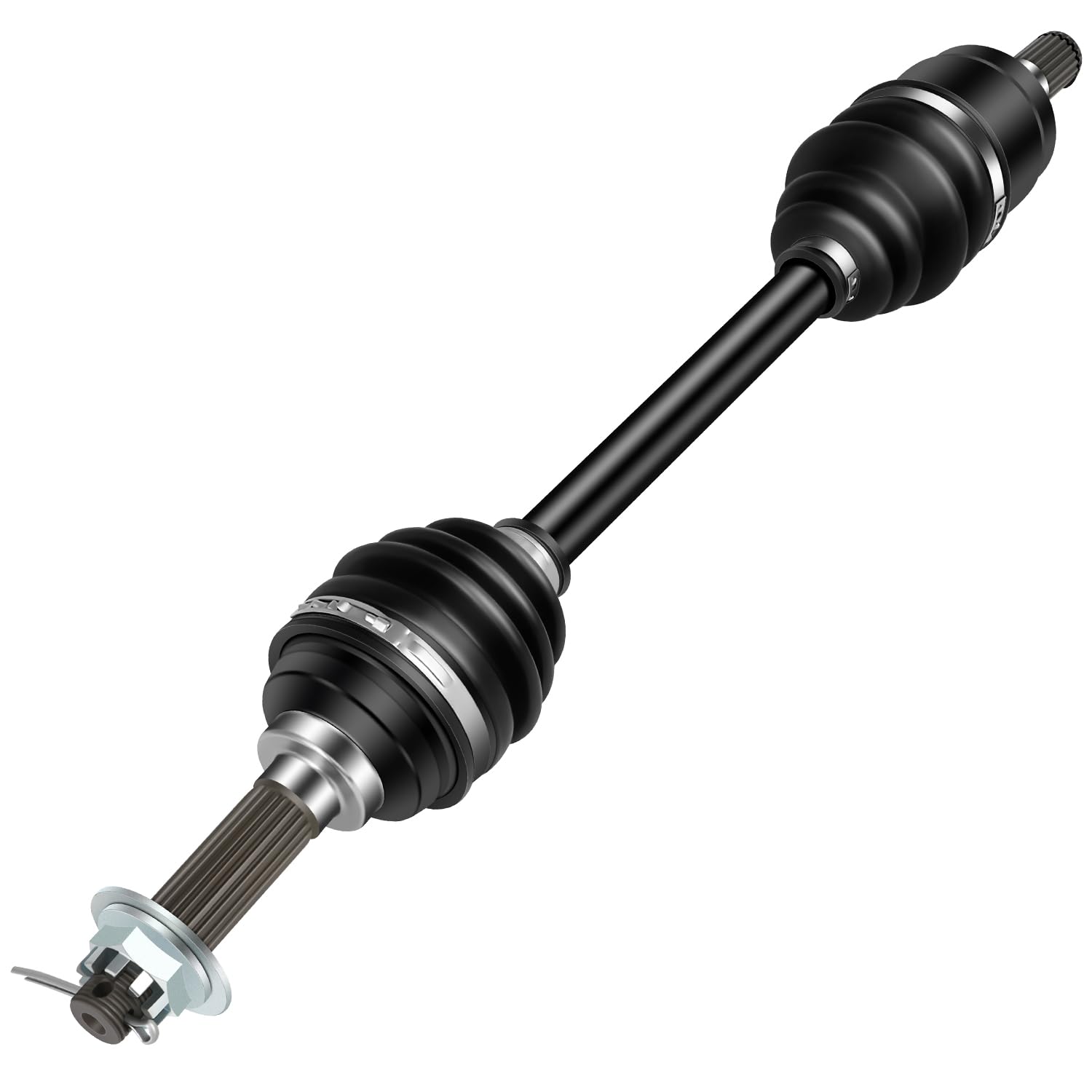 SCITOO Front CV Axle Shaft for Suzuki King Quad 400 2008-2021 | CV Axle Half Shaft 54901-38F00 54901-38F01 Passenger Side Heavy Duty ATV Drive Half Shaft