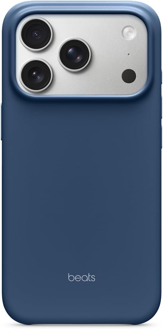Beats iPhone 17 Pro Max Rugged Case with MagSafe & Camera Control, Scratch & Drop Tested, Matte Texture with Microfiber Lining - Everest Black