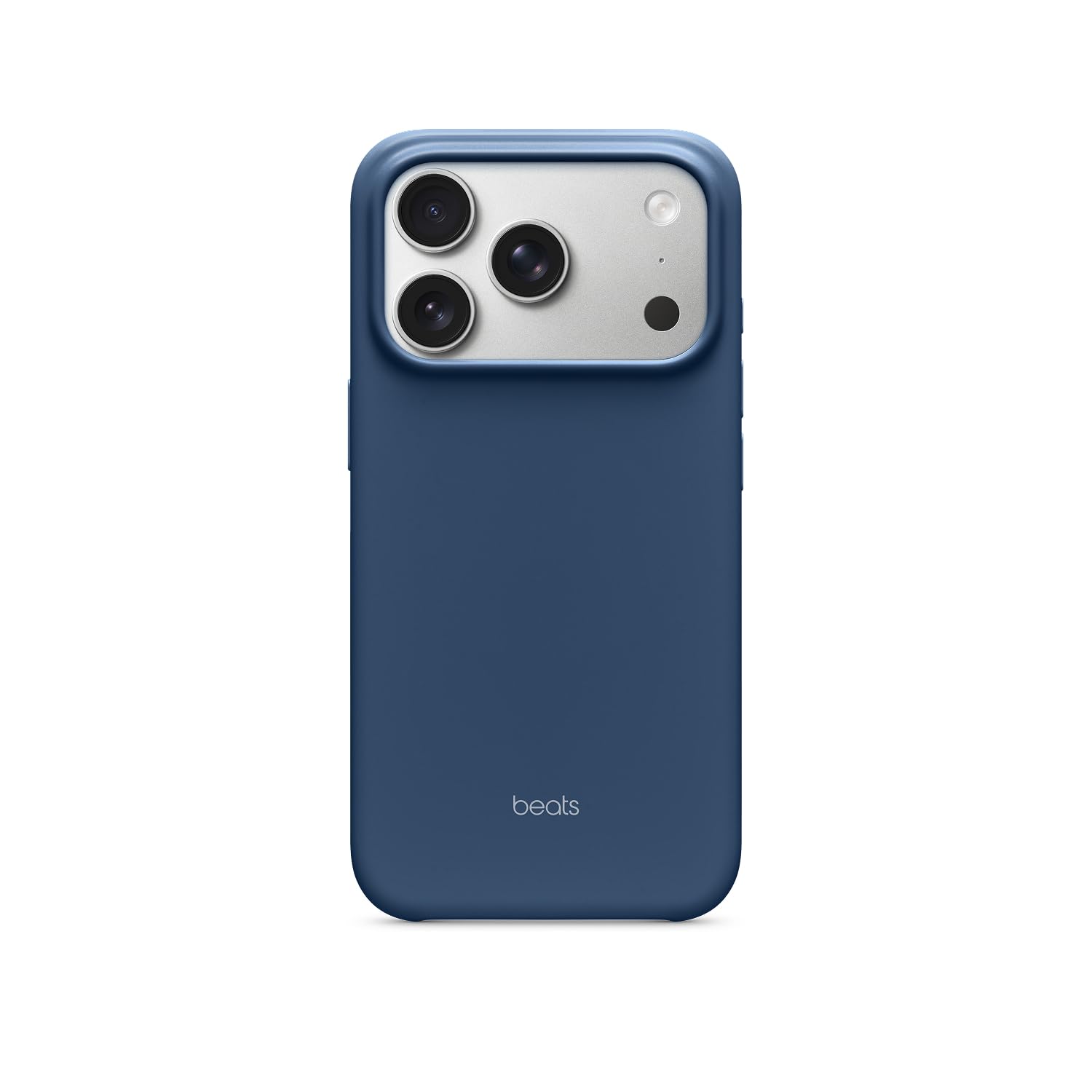 Beats Custodia per iPhone 17 Pro con MagSafe e Controllo fotocamera, finitura opaca, fodera in microfibra - Blu roccia madre