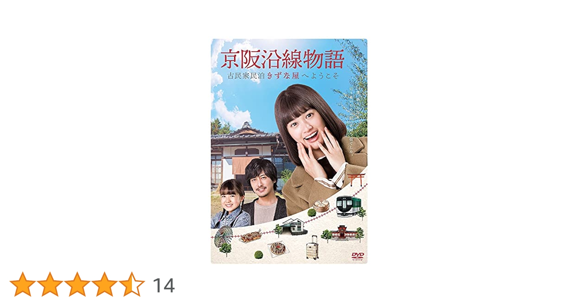京阪沿線物語　古民家民泊きずな屋へようこそ　ＤＶＤ－ＢＯＸ Amazon.co.jp: 京阪沿線物語 古民家民泊きずな屋へようこそ