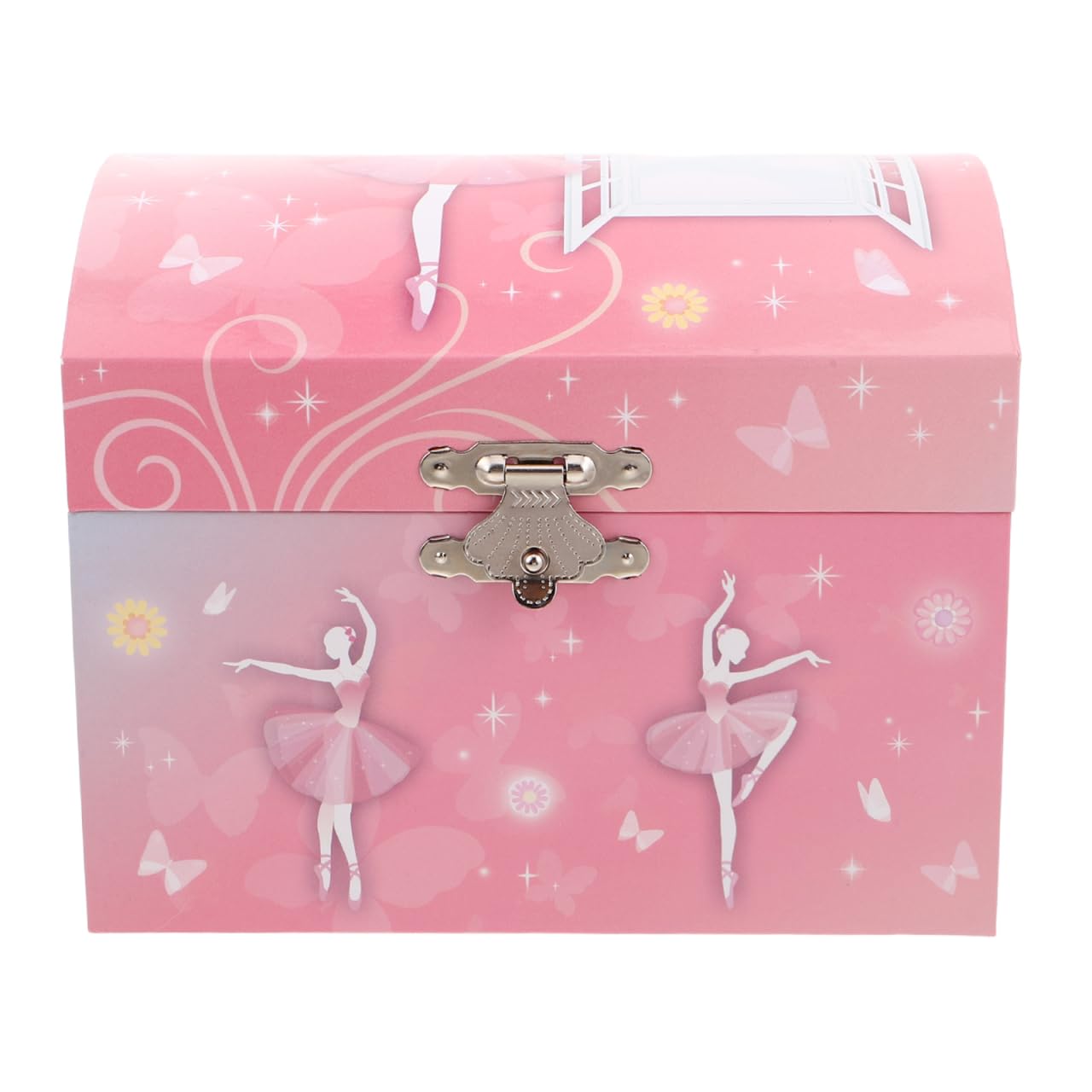 Joyero Musical Para Niñas Con Bailarina Giratoria Y Espejo Caja De MúSica De Ballet Creativa Con Compartimentos Para Almacenamiento De Joyas Regalo Para Navidad Y CumpleañOs
