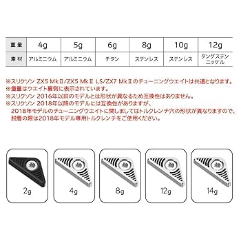 ウエイトトレーニング 113524028 Amazon | 【メーカー純正品】 スリクソン チューニングウェイト