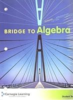 Bridge to Algebra Student Text 1934800007 Book Cover