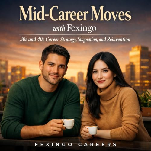 『Mid-Career Moves with Fexingo: 30s and 40s Career Strategy, Stagnation, and Reinvention』のカバーアート