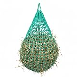 Benimeli Red Caballos para Heno Slow Feeding – Comederos para Caballos con Malla 40x40 mm – Caballos Accesorios para Comer Despacio – Red para Caballo Resistente Anti UV (7 Kg)