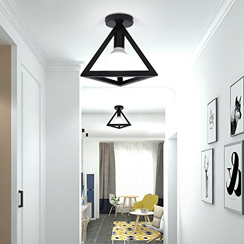 Suspension E27 en fer hauteur réglable pour salon et café
