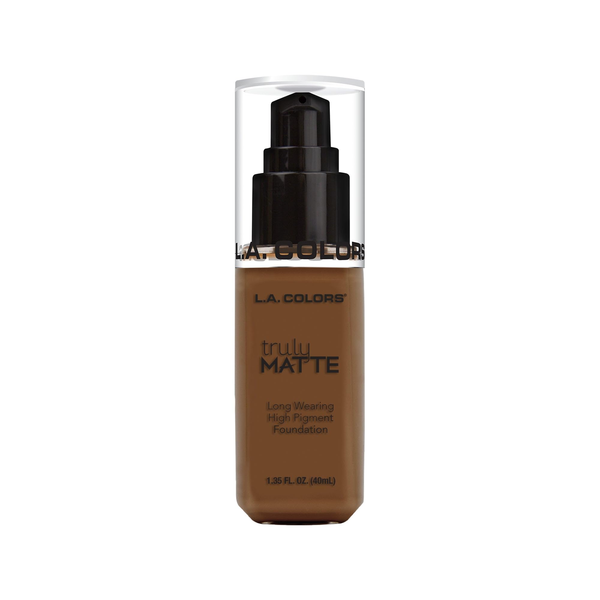 L.A. COLORS Truly Matte Foundation - Mahogany