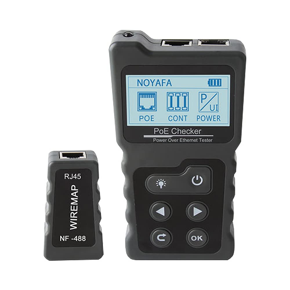 Multifunctional POE Checker Load Loop Power Tester Auatic Identification of POE Voltage with LCD Backlight Sn-image-37
