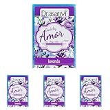 DRASANVI JABÓN DE LAVANDA - Elimina IMPUREZAS - Regula la HIDRATACIÓN - VEGANO - 100g (Paquete de 4)