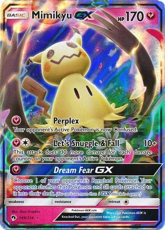 Pokemon Single Card MIMIKYU GX 149/214 LOST THUNDER : Amazon.co.uk