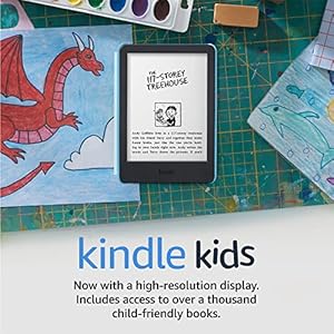 All-new Kindle Kids (2022 release) | Includes a cover, access to over a thousand books and a 2-year worry-free guarantee…