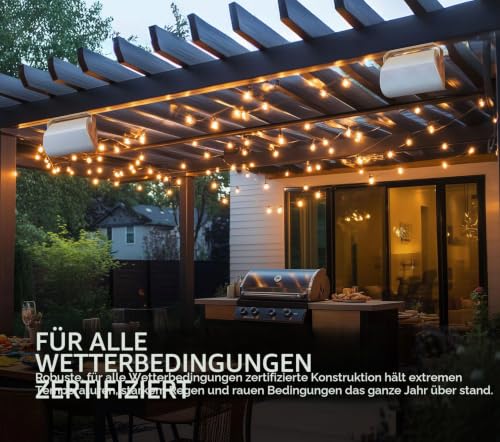 Polk Audio Atrium 6 Outdoor Lautsprecher, Allwetter - Weiß – Ansicht 3