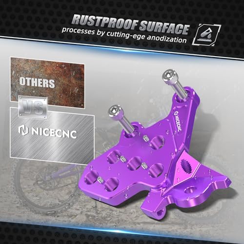 Repose-pieds Surron violet pour vos sorties enduro et cross - 5