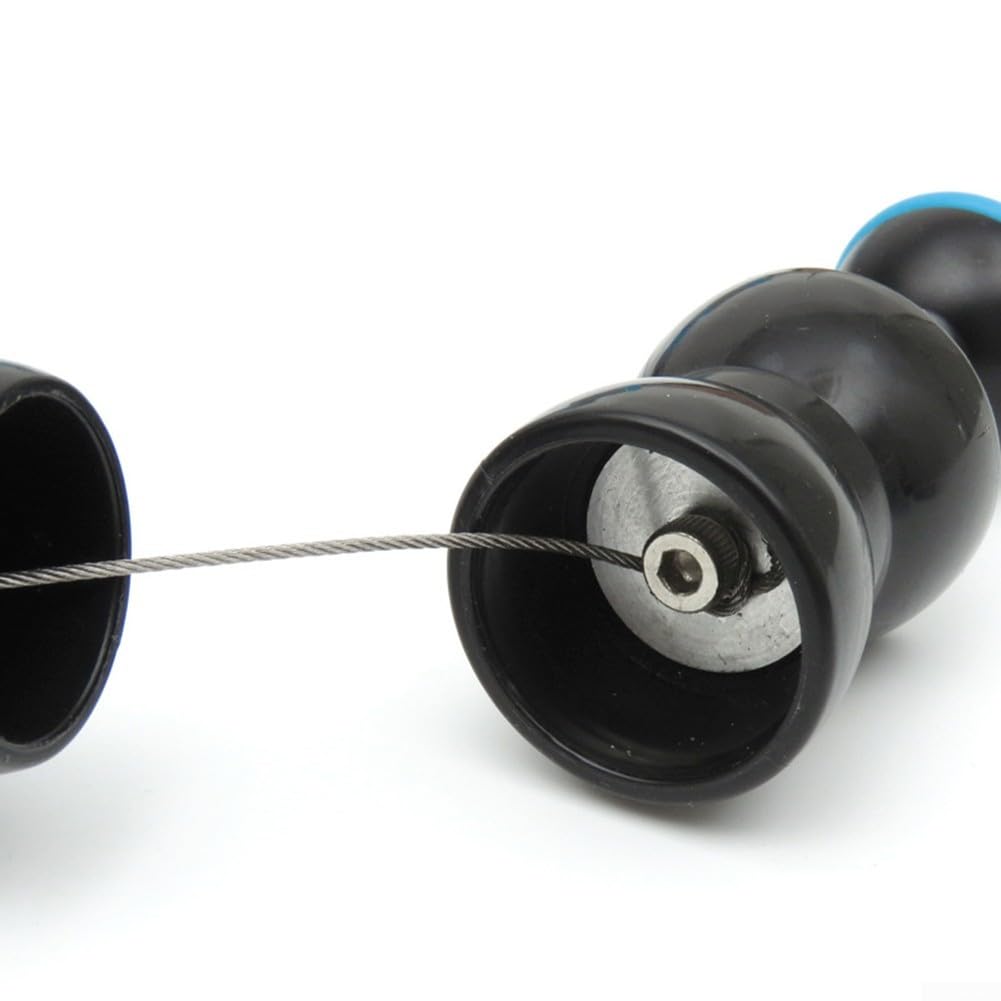 Braccio flessibile per lampada 46810, collega telecamere subacquee e illuminazione con testa a sfera e slitta calda, vari giunti disponibili (4 giunti)