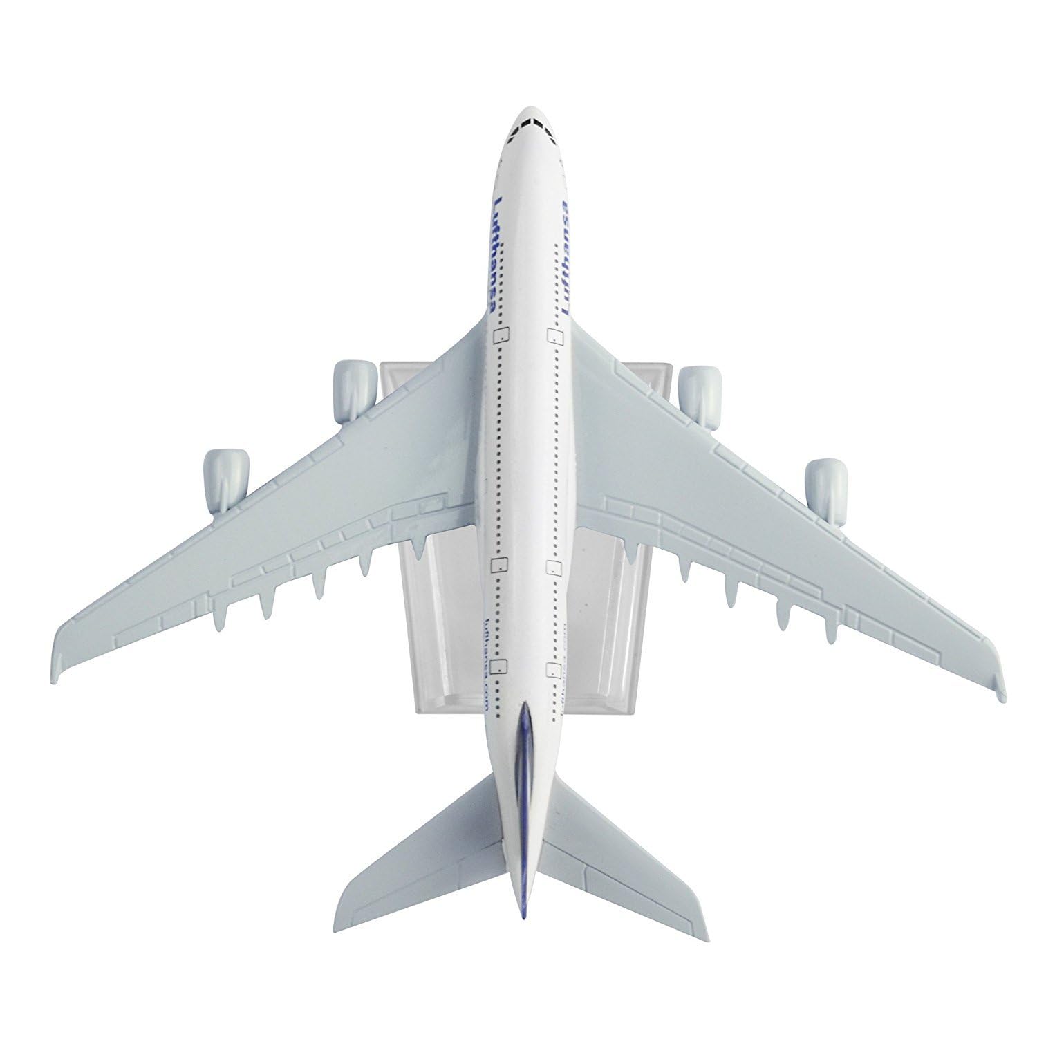 AmigozZ Diecast Aeroplane Scale Model Only For Display, Size -16 Cm-A380 (Air Lufthansa), Multicolor 1