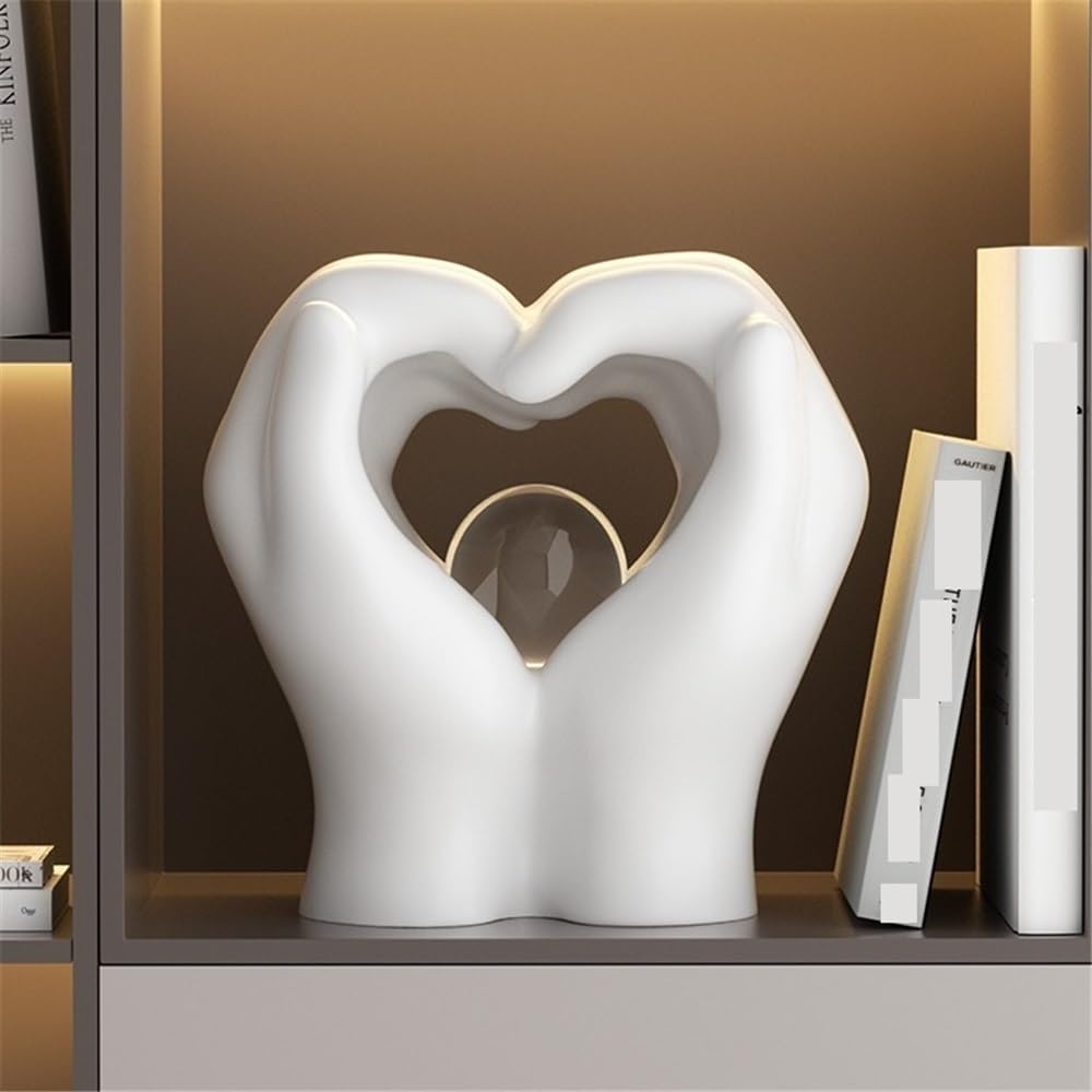 Decorazione della Statua Resin Art Ornaments Living Room Wine Cabinet TV Decoration Wedding Anniversary Valentine's Day Gift