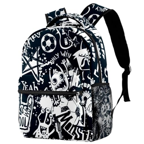 Sac à dos d'école 29.4x20x40cm pour fille et garçon ados