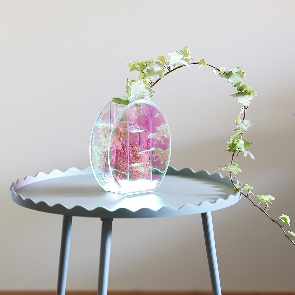 【ガラスの花器】✴︎オーラを放つ存在感✴︎ スガハラガラスの2020年新作花器♪花を引き立たせながらも存在感