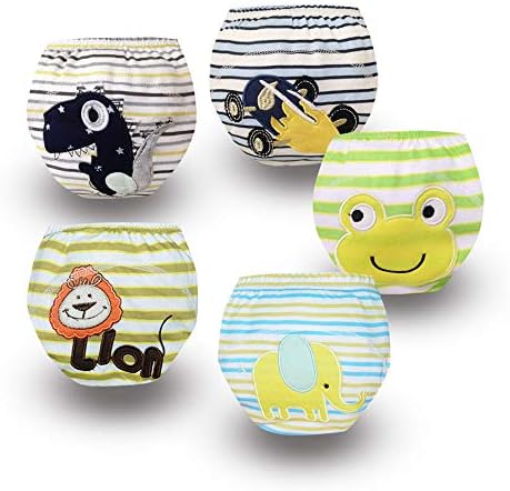 Babyfriend Baby Boys'Training Pants Toddler Toilet Training Underpants Pull Ups 18-2T Brown