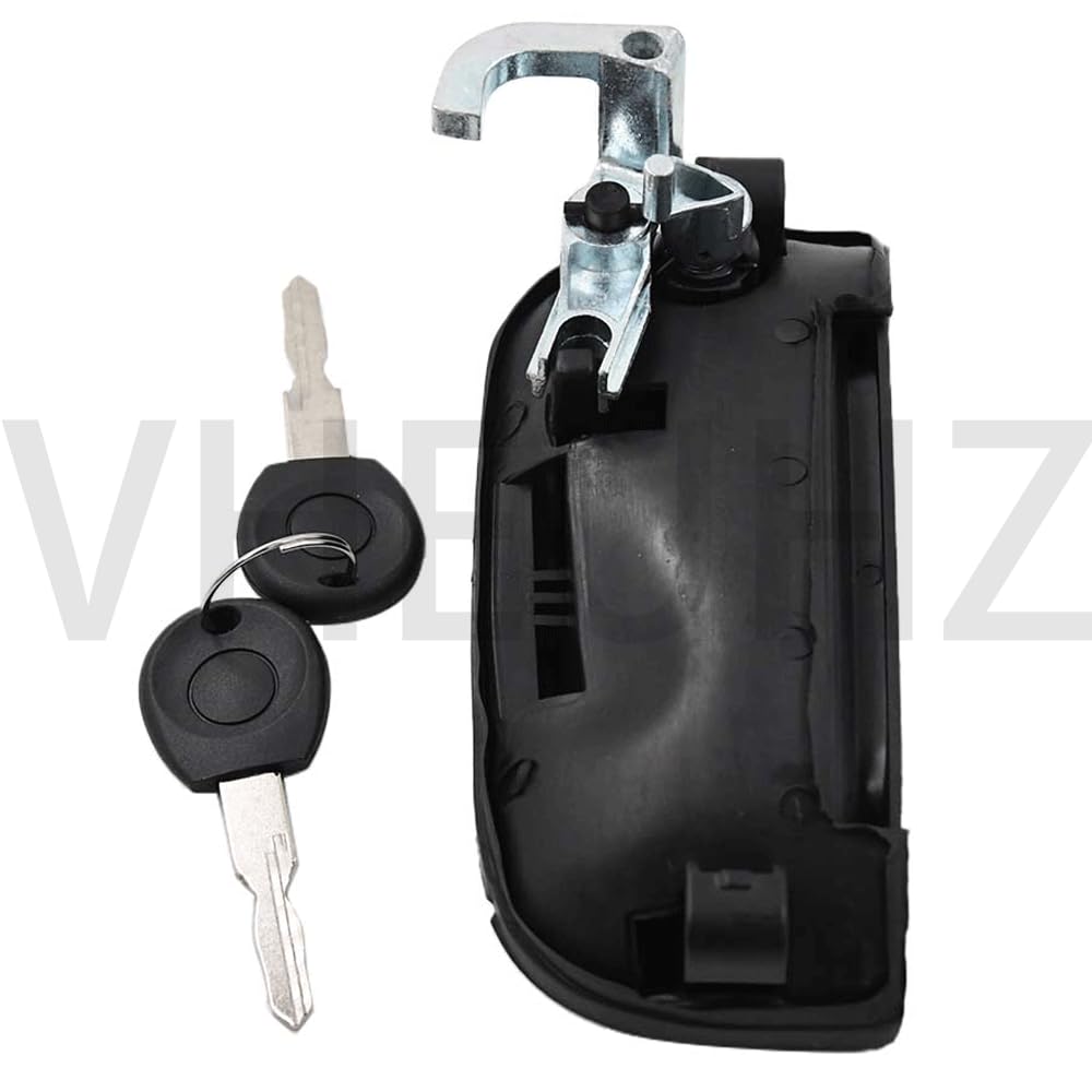 Maniglia per porta auto in metallo anteriore destro VT12 701837206 maniglia esterna compatibile con VW Transporter T4 1990-2003 Transporter Syncro