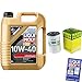 Produktbild Filter Set Inspektionspaket 5 Liter Liqui Moly Motoröl Leichtlauf 10W-40 MANN-FILTER Ölfilter