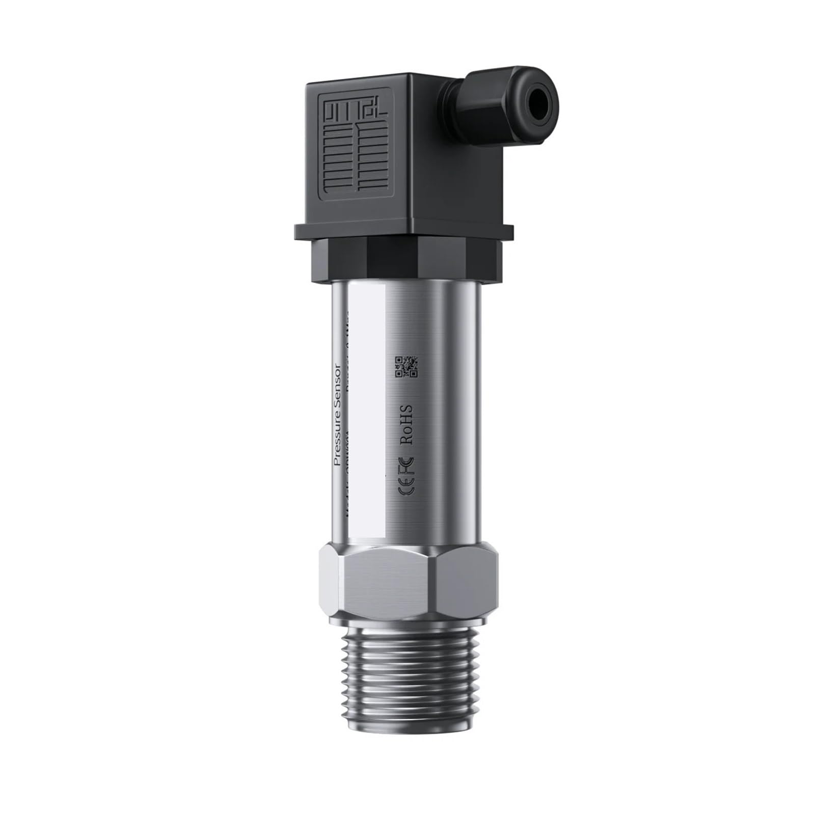 MXXDMOPD Pressure Sensor Transmitter 4-20mA 0.5-4.5V Water Oil Liquid 0-10V M20-1.5(Out0.5-4.5v 5vpower,-0.1-0 Mpa)