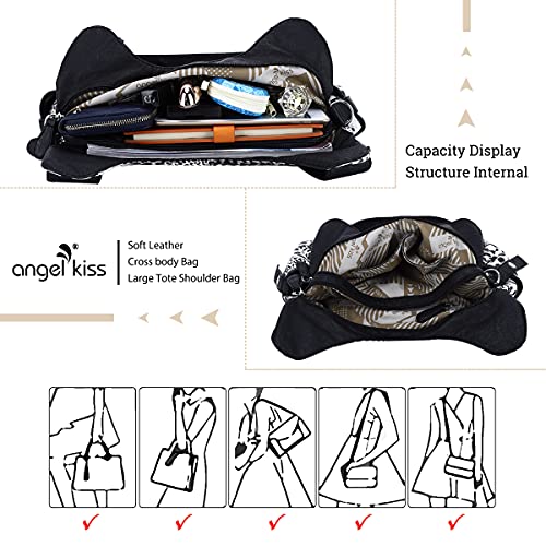 Image of Angelkiss Hobo Purses and handbags for Women Satchel Handbag Women Purses Large Daily Shoulder Bags