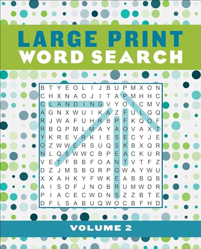 Large Print Word Search Volume 2 (Large Print Puzzle Books)