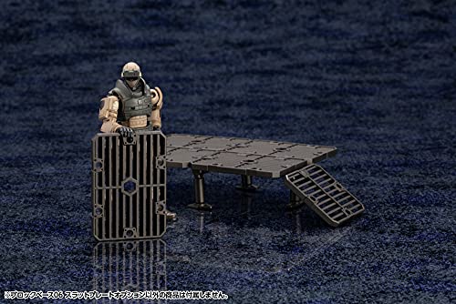 Hexa Gear Block Base 06 pour agrandir un hangar de robots 1/24 - 5