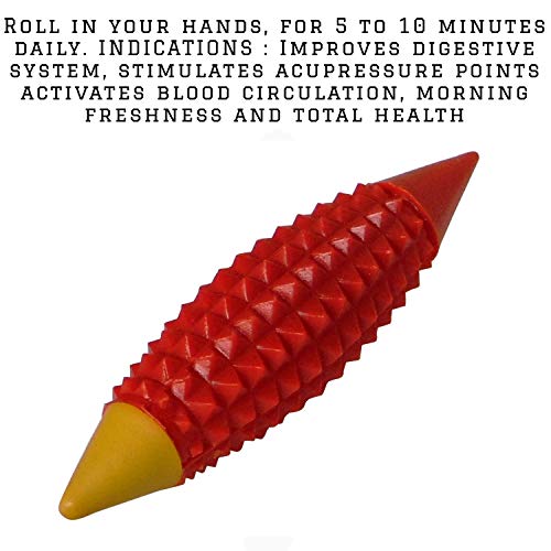 Wg Inc Acupressure Foot Massage Mat Stimulates Blood Circulation 12 Pcs Kit With Chart, Hand, Finger, Face, Self Massaging Tools Acupuncture Natural Therapy #TOP3