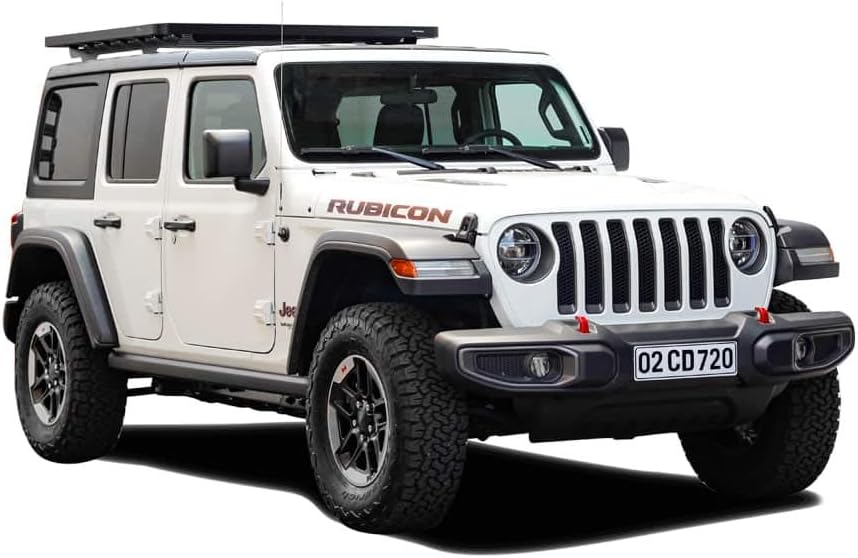 Front Runner Extreme Slimline II 1/2 Roof Rack Kit Compatible with Jeep Wrangler JL 4 Door (2018-Current)