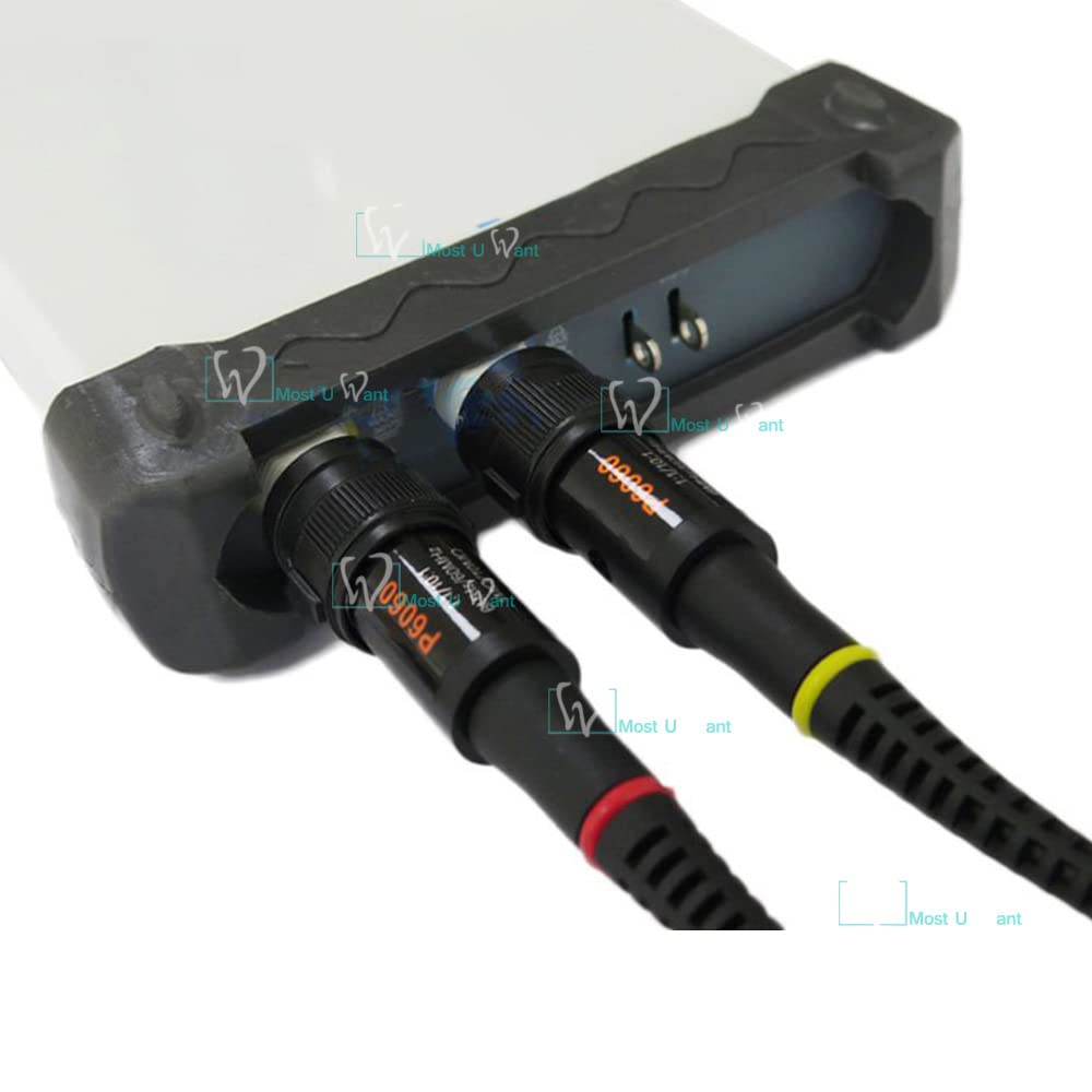 Equipo de ensayo basado en PC USB 2 en 1 Osciloscopio virtual digital 2 ch 40 MHz 100 MSa/S analizador de espectro