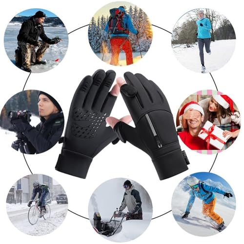 Gant chauffant rechargeable en polyester pour affronter l'hiver