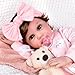 Aori Lifelike Reborn Baby Doll - 22 Inch Realistic Newborn Girl Doll- Great Gift for Grandama and Kids 3+