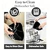 Silicone Slow Cooker Divider Insert for 6-8 Quart Oval Crock Pot, Reusable Heat Resistant Liners, Cook Two Meals at Once without Mixing Flavors, BPA-Free, Dishwasher Safe (Grey, 2-Pack) #5