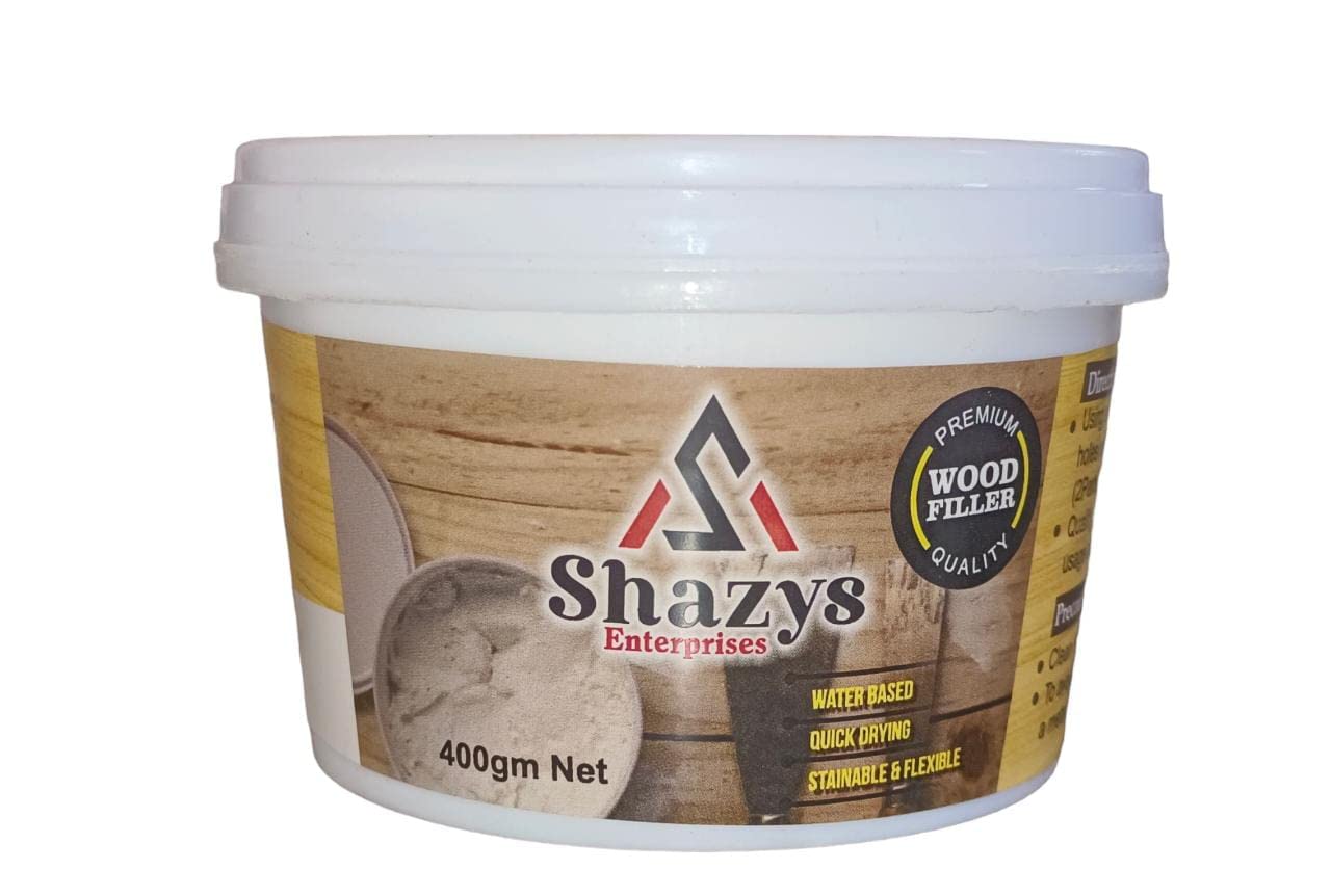 Shazys Enterprises Wood Filler. (400 GM, WHITE) (B0BYJY63WY) Amazon Price History, Amazon Price Tracker