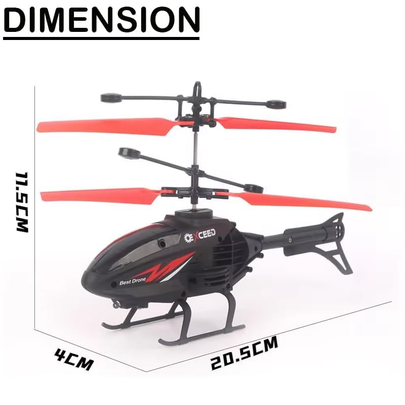 Image of Combo Pack of Watch induced & Exceed Helicopter for Kids