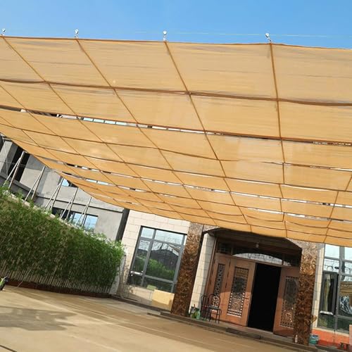 Red de sombra 80% para jardín y terraza toldo de HDPE transpirable rectangular de 3x10 m 7