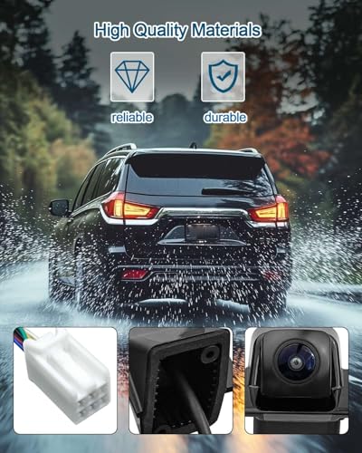 Image of Rear View Backup Camera Fit for Honda Pilot 2019 2020, Reverse Back up Rear Park Assist Camera Replace 39530-TG7-A121 39530TG7A121M1 39530TG7A12, Only One View Option
