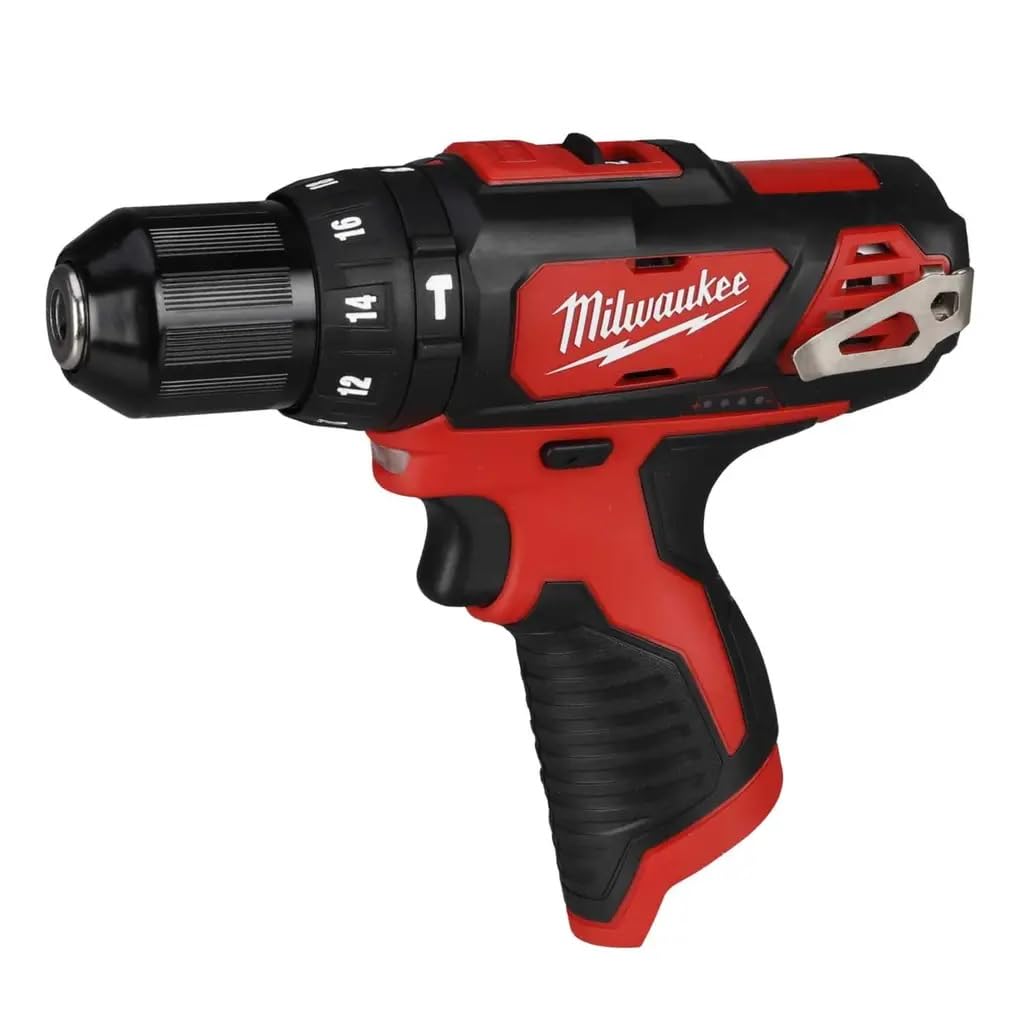 Milwaukee 4933441950 M12BPD-0 - Taladro percutor inalámbrico (12 V, XXX, 1 unidad)